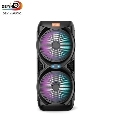 Speaker Partybox Subwoofer 10W Luar Ruangan Pemutar Audio Portabel Keras Kualitas Tinggi Subwoofer Besar Speaker Audio BT Multimedia